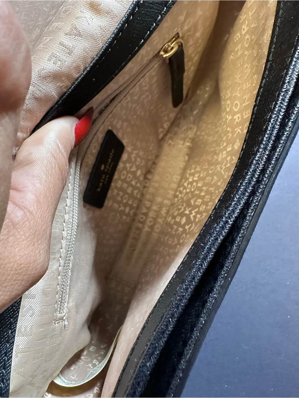 🖤 KATE SPADE COLORBLOCK CHIC — CLASSIC FLAP CROSSBODY